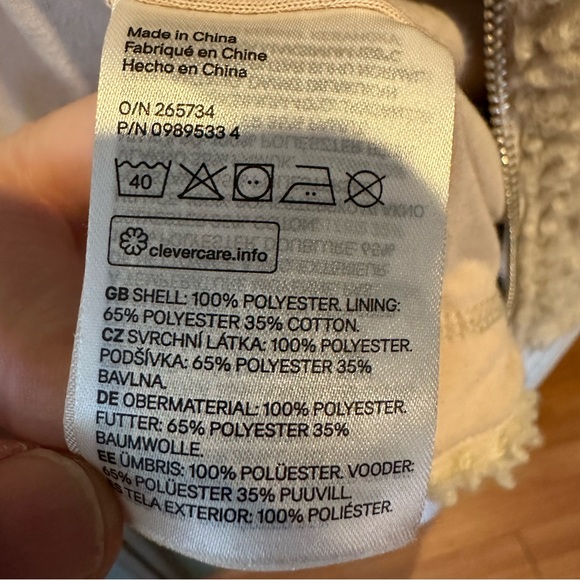 Faux Shearling Zip Up - Picture 4 of 4